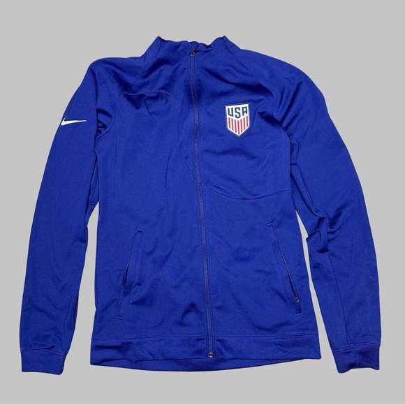 Nike Team USA Training Soccer USMNT On-Field Jacket DH4752-421 Men’s - Picture 4 of 7